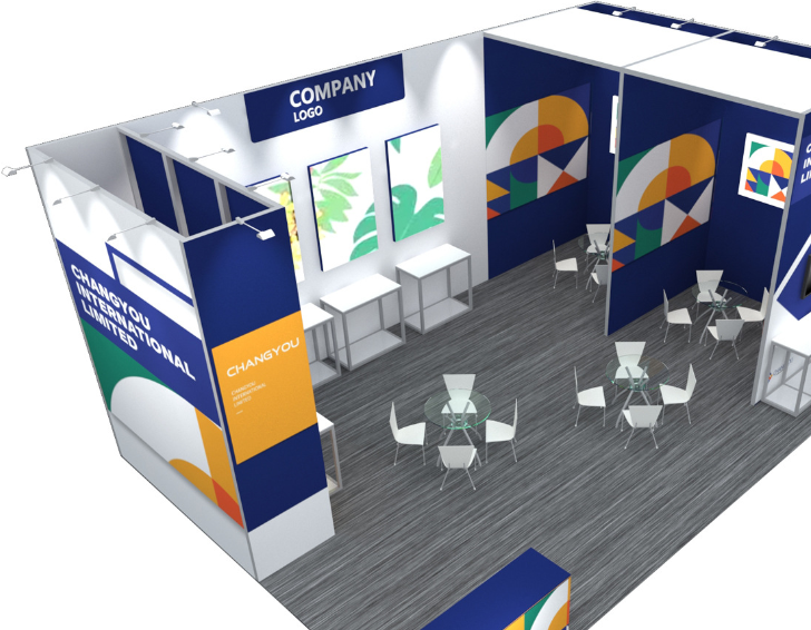 展览展示神器62布框模块化设计